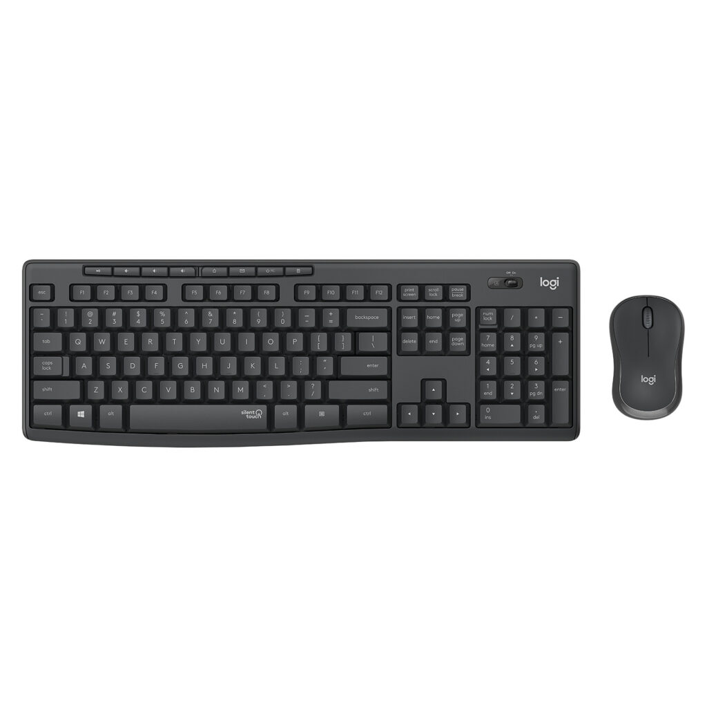 Logitech MK295 Silent Wireless Keyboard and Mouse Combo