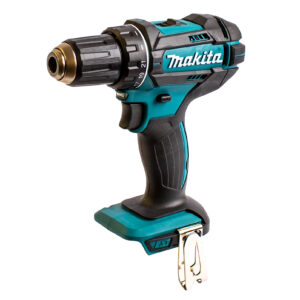 Makita DDF482Z 18V LXT cordless drill driver body in teal and black