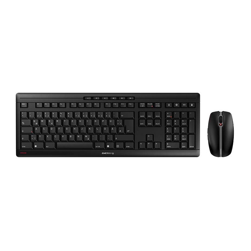 CHERRY Stream Desktop Wireless Keyboard and Mouse Set