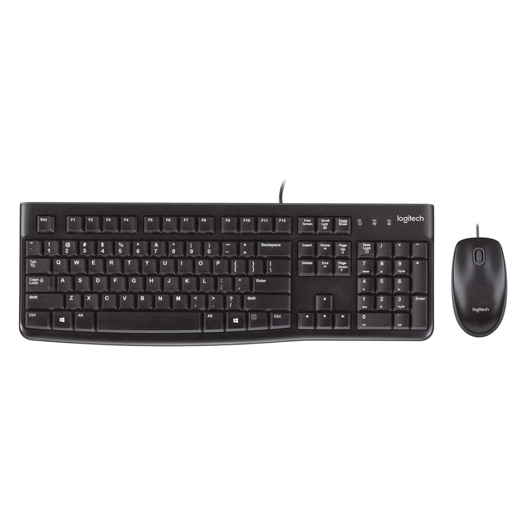 Logitech MK120 Wired Keyboard and Mouse Combo