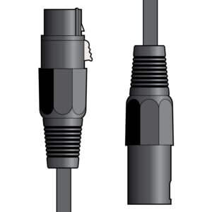 Chord Electronics 190.101UK 6m XLR Audio Cable Black - product photo