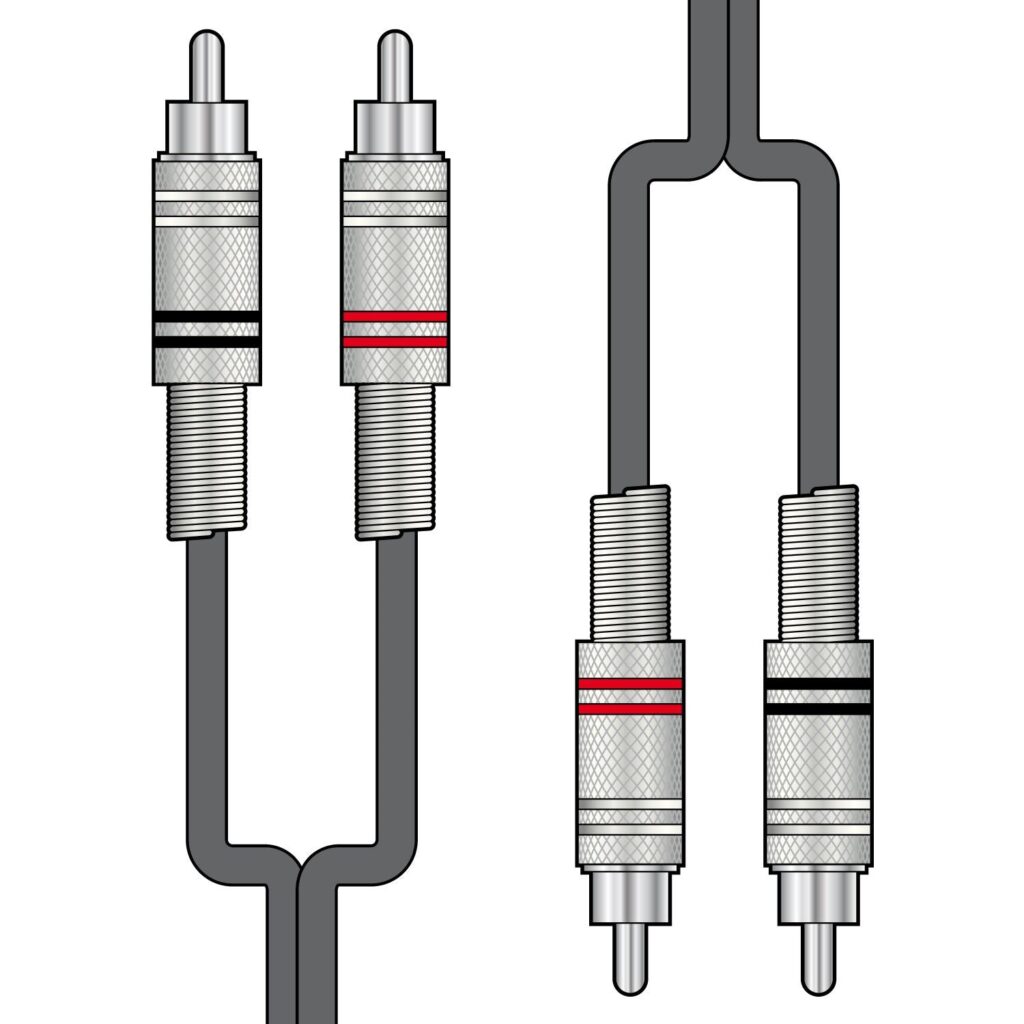 Chord Electronics S3J-26J300 3m 3.5mm to Dual 6.35mm Mono Jack Audio Cable - product photo