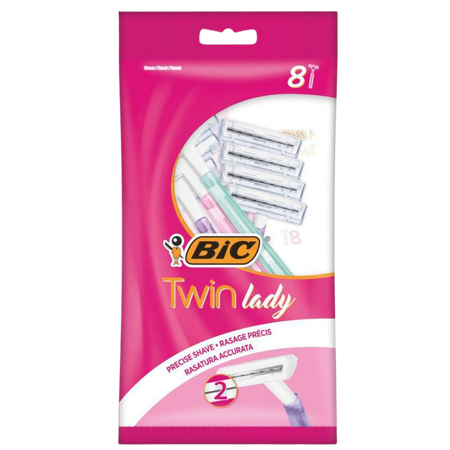 BIC Twin Lady Disposable Razors 8 Pack