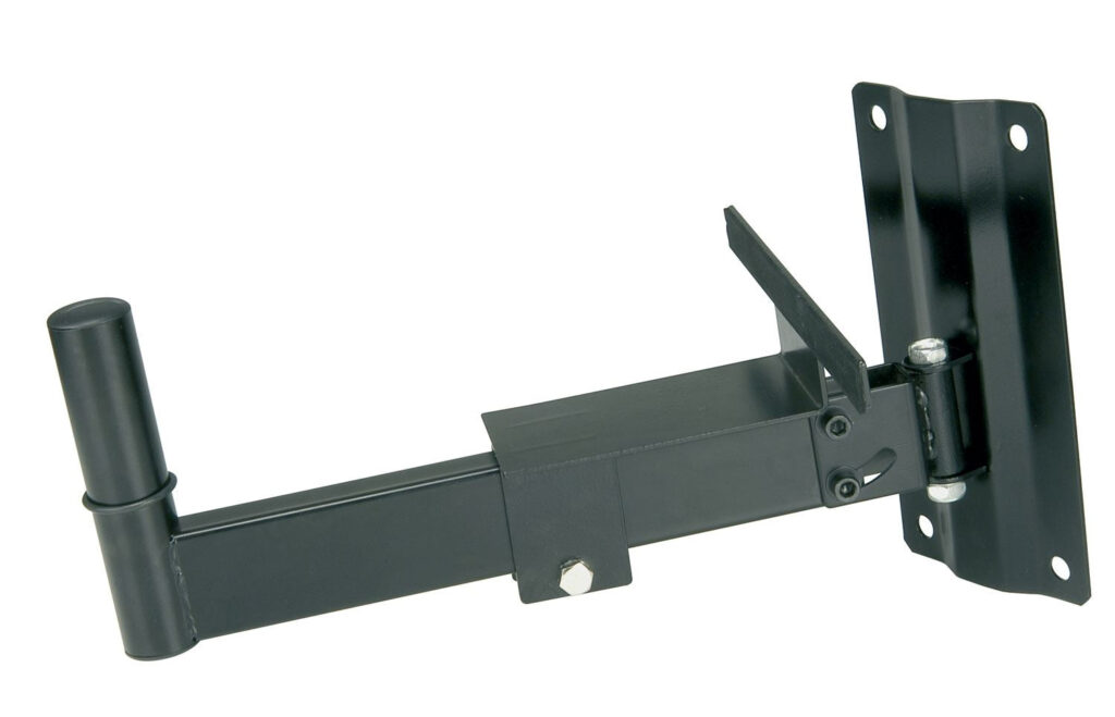 QTX Speaker Wall Bracket 160mm to 335mm Black - product photo