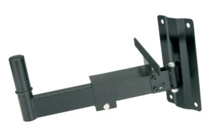 QTX Speaker Wall Bracket 160mm to 335mm Black - product photo