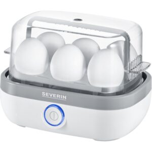 Severin EK 3164 Egg Cooker 6 Eggs 420 W Grey/White - product photo
