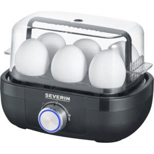 Severin EK 3166 Egg Cooker 6 Eggs 420 W Black - product photo