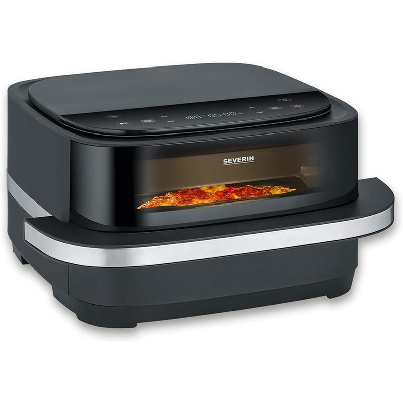 Severin FR 2464 Pizza Maker Oven 2200 W Black/Silver - product photo