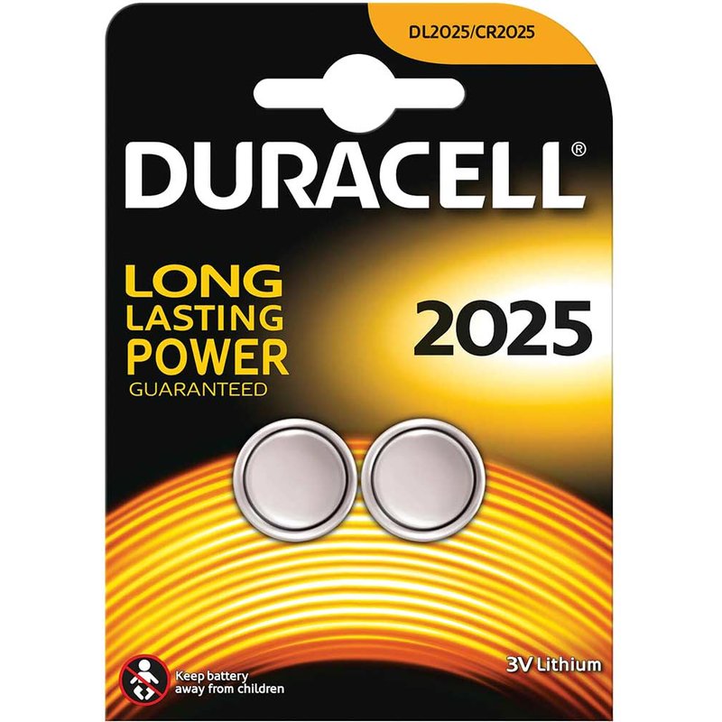 Duracell CR2025 Coin Lithium Battery - product photo