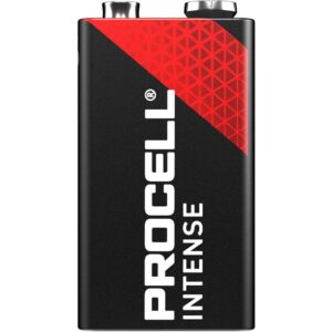 Duracell Procell Intense 9v Alkaline Batteries Pack of 10 - product photo