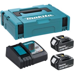 Makita 197803-2 18v LXT Cordless 2 Battery 5ah and Charger Kit - product photo