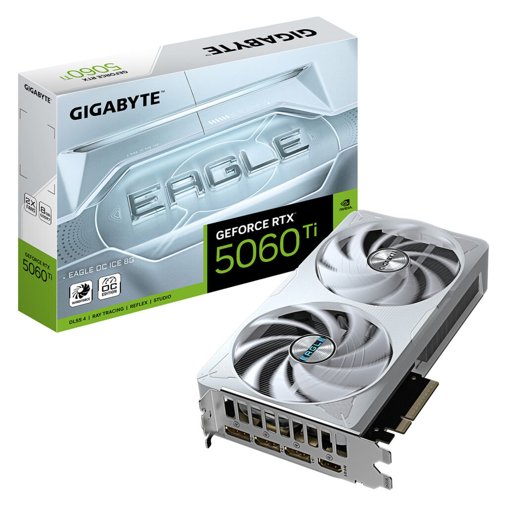 GIGABYTE GeForce RTX 5060 Ti EAGLE OC ICE 8G