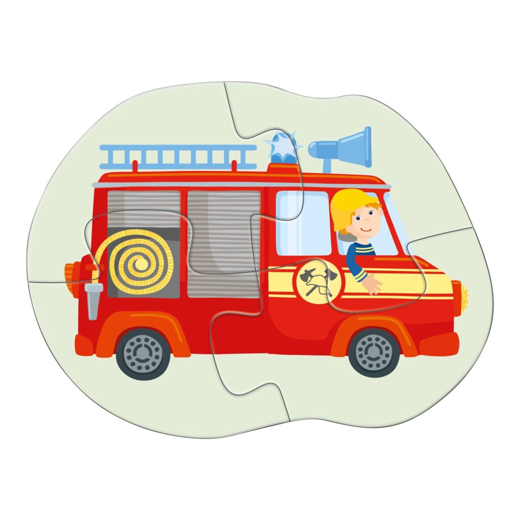HABA First Puzzles Emergency Vehicles