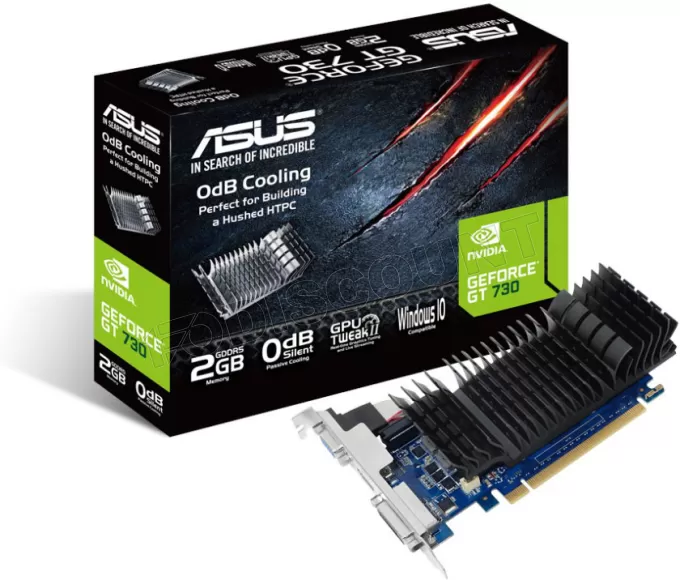 ASUS GeForce GT 730 Silent 2GB Graphics Card