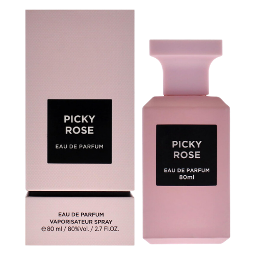 Fragrance World Picky Rose Eau de Parfum for Women – 80 ml