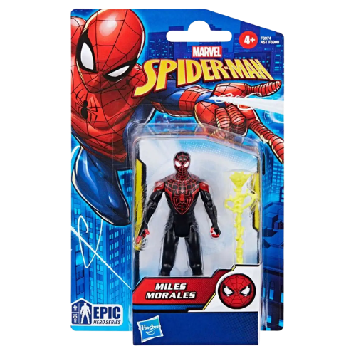 Marvel Spider-Man Epic Hero Series Miles Morales Action Figure