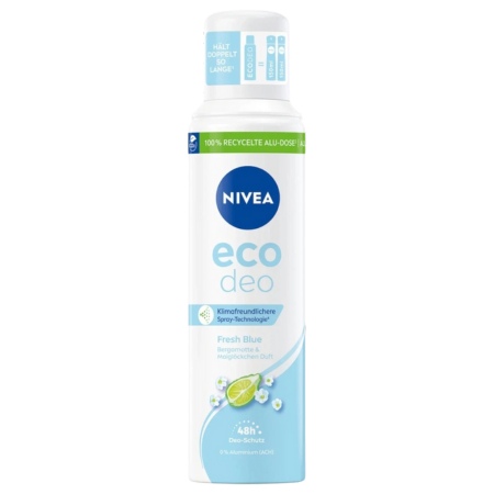 Nivea Eco Deo Fresh Blue Deodorant Spray – 125 ml