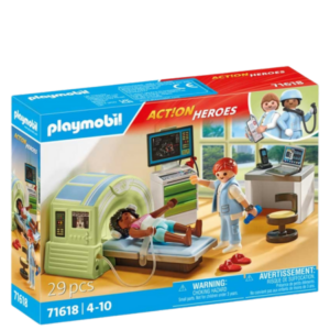 PLAYMOBIL Action Heroes MRI Scanner with Patient Playset