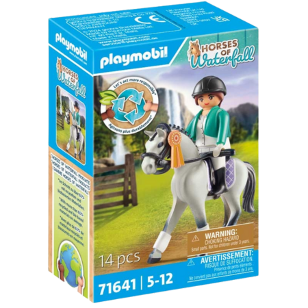 PLAYMOBIL Horses of Waterfall Tournament Rider Playset