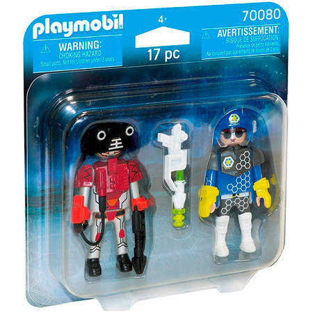 PLAYMOBIL Space Policeman & Robot – 70080