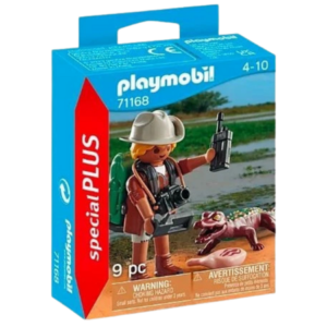 PLAYMOBIL Special Plus Researcher with Young Caiman Playset