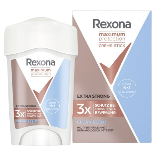 Rexona Maximum Protection Clean Scent Anti-Perspirant Deodorant Cream Stick – 45 ml