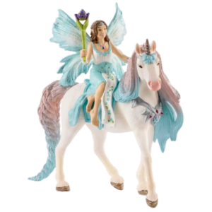 Schleich Fairy Eyela with Princess Unicorn Figure